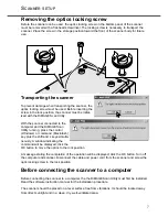 Preview for 7 page of Minolta DIMAGE SCAN MULTI PRO Hardware Manual