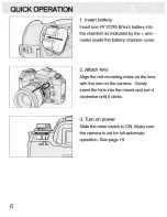 Preview for 8 page of Minolta DYNAX 600si Classic Instruction Manual