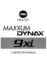 Предварительный просмотр 1 страницы Minolta Dynax 9XI Manual