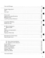 Предварительный просмотр 5 страницы Minolta Dynax 9XI Manual