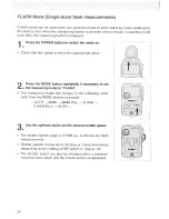 Preview for 26 page of Minolta FLASH METER V Manual