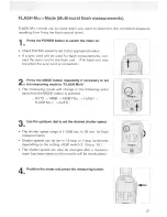 Preview for 29 page of Minolta FLASH METER V Manual