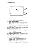 Предварительный просмотр 6 страницы Minolta FREEDOM ZOOM 90E X Instruction Manual