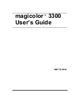 Minolta MAGICOLOR 3300 User Manual preview