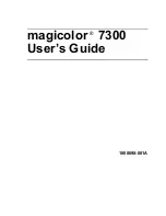 Minolta magicolor 7300 User Manual preview