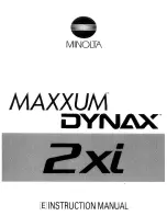 Minolta MAXXUM 2XI - PART 1 Manual preview