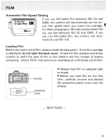 Предварительный просмотр 17 страницы Minolta MAXXUM 2XI - PART 1 Manual