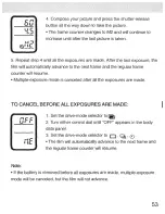 Preview for 25 page of Minolta MAXXUM 600SI - FOCUS LOOK Manual