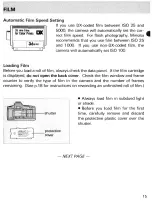 Предварительный просмотр 17 страницы Minolta Maxxum Dynax 3xi Instruction Manual