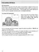 Предварительный просмотр 32 страницы Minolta Maxxum Dynax 3xi Instruction Manual