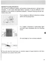 Предварительный просмотр 33 страницы Minolta Maxxum Dynax 3xi Instruction Manual