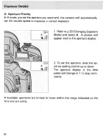 Предварительный просмотр 36 страницы Minolta Maxxum Dynax 3xi Instruction Manual