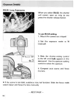 Предварительный просмотр 42 страницы Minolta Maxxum Dynax 3xi Instruction Manual