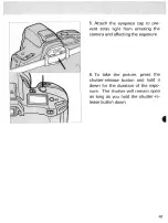 Предварительный просмотр 43 страницы Minolta Maxxum Dynax 3xi Instruction Manual