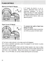 Предварительный просмотр 44 страницы Minolta Maxxum Dynax 3xi Instruction Manual