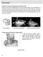 Предварительный просмотр 46 страницы Minolta Maxxum Dynax 3xi Instruction Manual