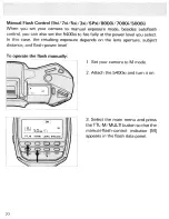 Предварительный просмотр 25 страницы Minolta MAXXUM FLASH 5400XI Manual