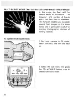 Предварительный просмотр 29 страницы Minolta MAXXUM FLASH 5400XI Manual