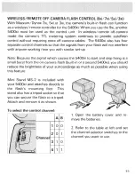 Предварительный просмотр 36 страницы Minolta MAXXUM FLASH 5400XI Manual