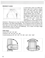 Предварительный просмотр 43 страницы Minolta MAXXUM FLASH 5400XI Manual