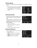 Предварительный просмотр 77 страницы Minolta MN22Z User Manual