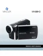 Предварительный просмотр 1 страницы Minolta MN50HD User Manual