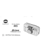 Minolta Orion Freedom Zoom Instruction Manual preview