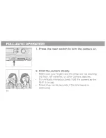 Preview for 16 page of Minolta Orion Freedom Zoom Instruction Manual