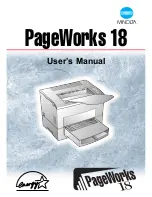 Minolta PageWorks 18 User Manual preview