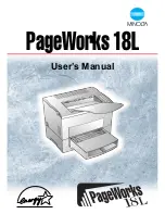 Minolta PageWorks 18L User Manual preview