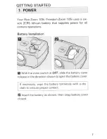 Preview for 8 page of Minolta Riva Zoom 105i Instruction Manual