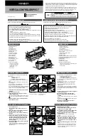 Предварительный просмотр 1 страницы Minolta VC-7 - IR REMOTE CONTRO LRC-3 Manual