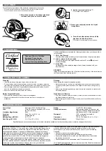 Предварительный просмотр 4 страницы Minolta VECTIS GX-4 Instruction Manual