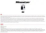 Minoston MP22Z User Manual preview