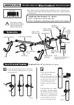 Preview for 1 page of MINOURA Bike Cradle 4 Instruction Manual