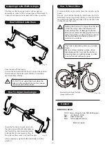 Preview for 8 page of MINOURA BikeTower 25D Instruction Manual