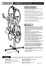 Preview for 1 page of MINOURA Closet-Cyclist P-600AL-6S Instruction Manual