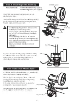 Preview for 3 page of MINOURA GYRO V270 Instruction Manual