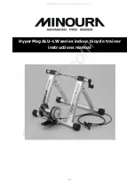 MINOURA HYPERMAG ALU-LW Series Instruction Manual preview