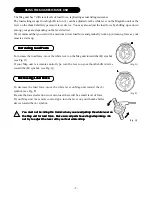 Preview for 7 page of MINOURA HYPERMAG ALU-LW Instruction Manual