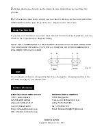 Preview for 2 page of MINOURA LEVEL-170 Instruction Manual