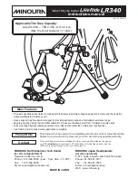 MINOURA LiveRide LR340 Instruction Manual предпросмотр