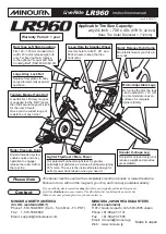 MINOURA LiveRide LR960 Instruction Manual preview