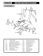 Preview for 1 page of MINOURA MAG-500 Series Instruction Manual