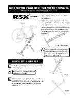 MINOURA RS-X Manual preview