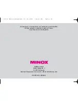 Предварительный просмотр 14 страницы Minox BD 10 x 25 BR Instructions Manual