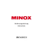 Minox BN 7x50 C II Instructions Manual preview