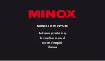 Minox BN 7x50 C Instruction Manual preview