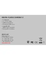 Preview for 8 page of Minox DIGITAL CLASSIC CAMERA 5.1 Instruction Manual