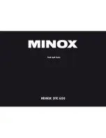 Minox DTC 600 Instructions For Use Manual preview